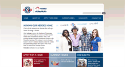 Desktop Screenshot of homesonthehomefront.org
